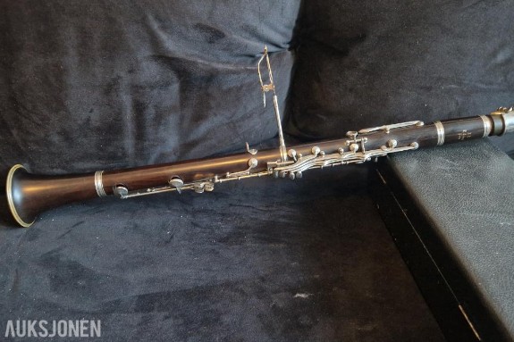 1890 Antikk fransk klarinett – L. Lebret, Paris – Flott samlerobjekt! L. Lebret,Paris