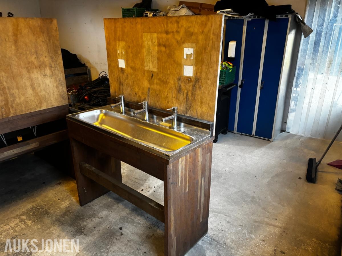 Vaskestasjon - Mobil løsning – 3 kraner