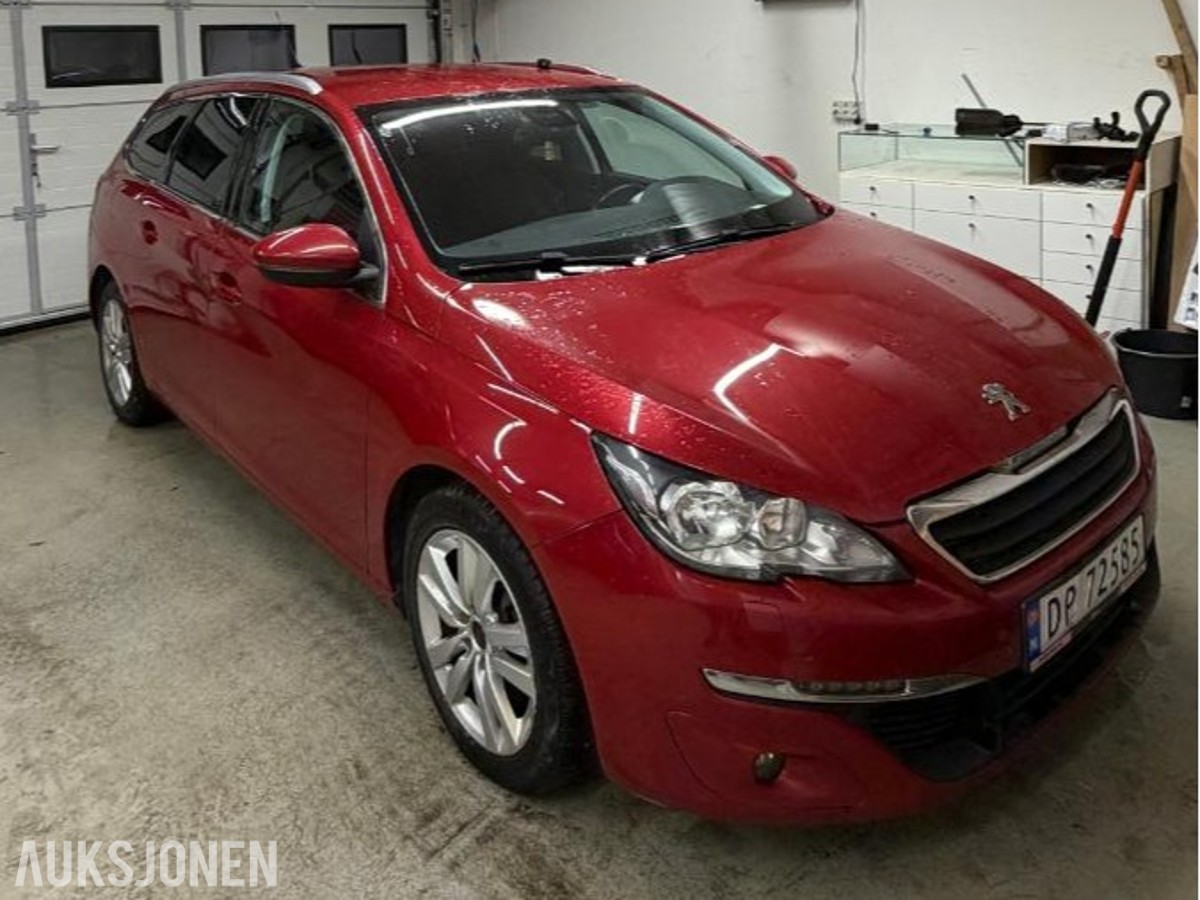 2015 Peugeot 308 1,2 VTI 130HK AUTOMAT OLJEFORBRUK PROSJEKT 