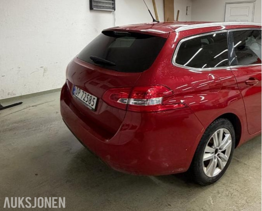 2015 Peugeot 308 1,2 VTI 130HK AUTOMAT OLJEFORBRUK PROSJEKT 