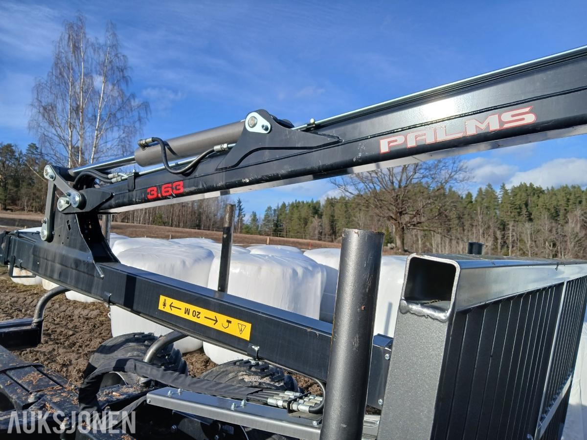 2025 Palms 6S + 3.63 tømmervogn og kran