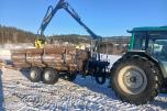 2025 Palms 6S + 3.63 tømmervogn og kran