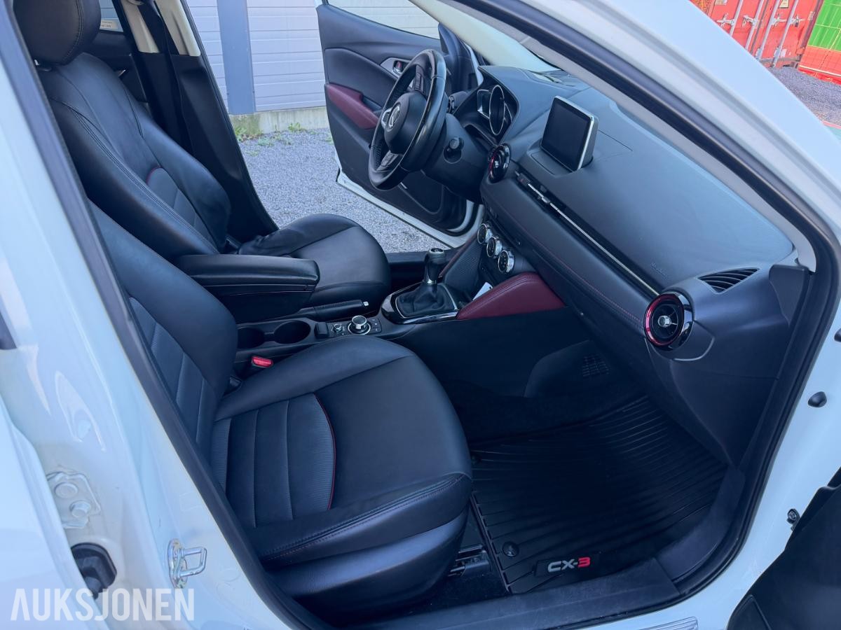 2016 MAZDA CX-3 1.5D 105HK,EU-OK 2-2028,OPTIMUM, 206000km