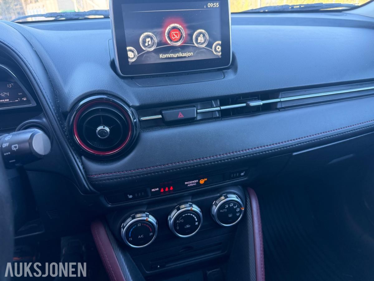 2016 MAZDA CX-3 1.5D 105HK,EU-OK 2-2028,OPTIMUM, 206000km