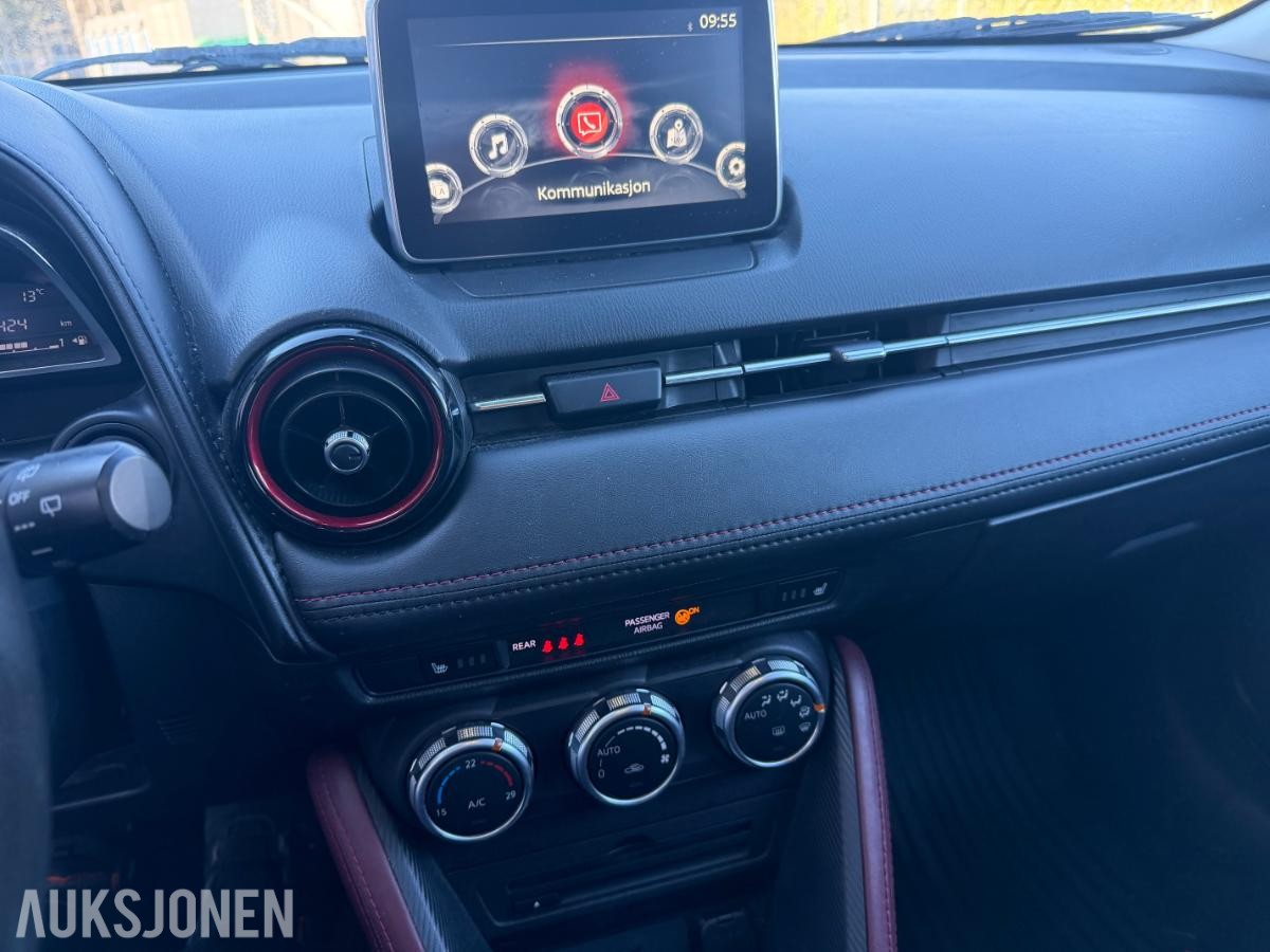 2016 MAZDA CX-3 1.5D 105HK,EU-OK 2-2028,OPTIMUM, 206000km