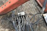 Tømmerkran ca. 6,5 m rekkevidde med hydraulisk sentral