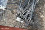 Tømmerkran ca. 6,5 m rekkevidde med hydraulisk sentral