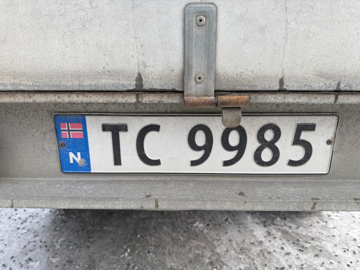 2012 Tysse sprengstoffhenger med 
