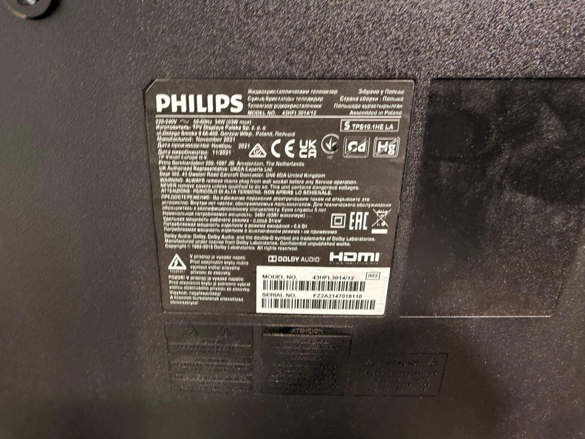 TV-er, Philips Professional TV, Finlux, Samsung og TV-/satellittutstyr