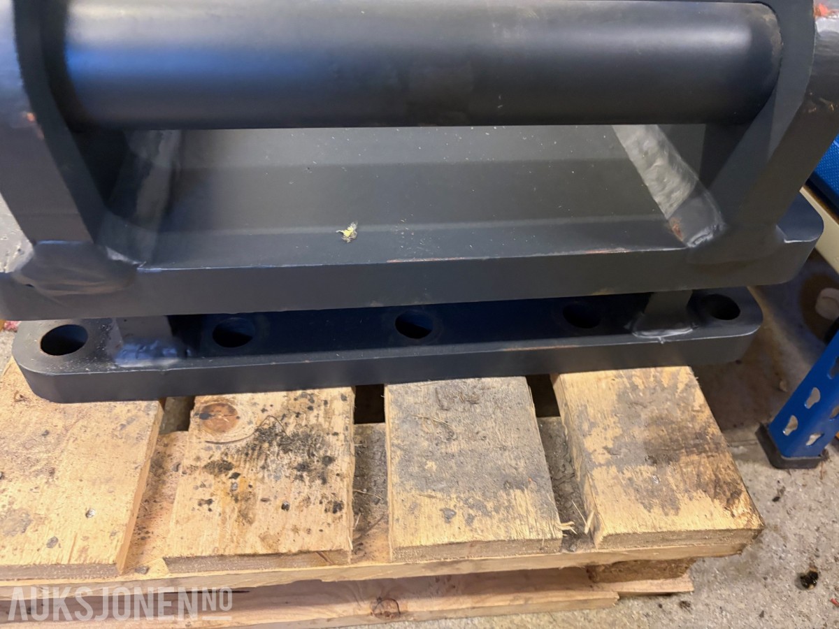 Hammerplate med S60 feste - Ny!