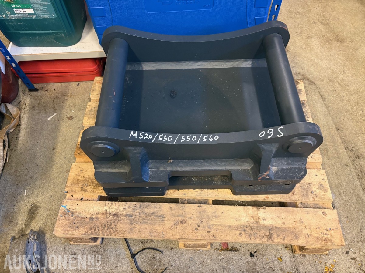 Hammerplate med S60 feste - Ny!