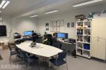 Kontorbrakke m/separat toalett og vaskerom.