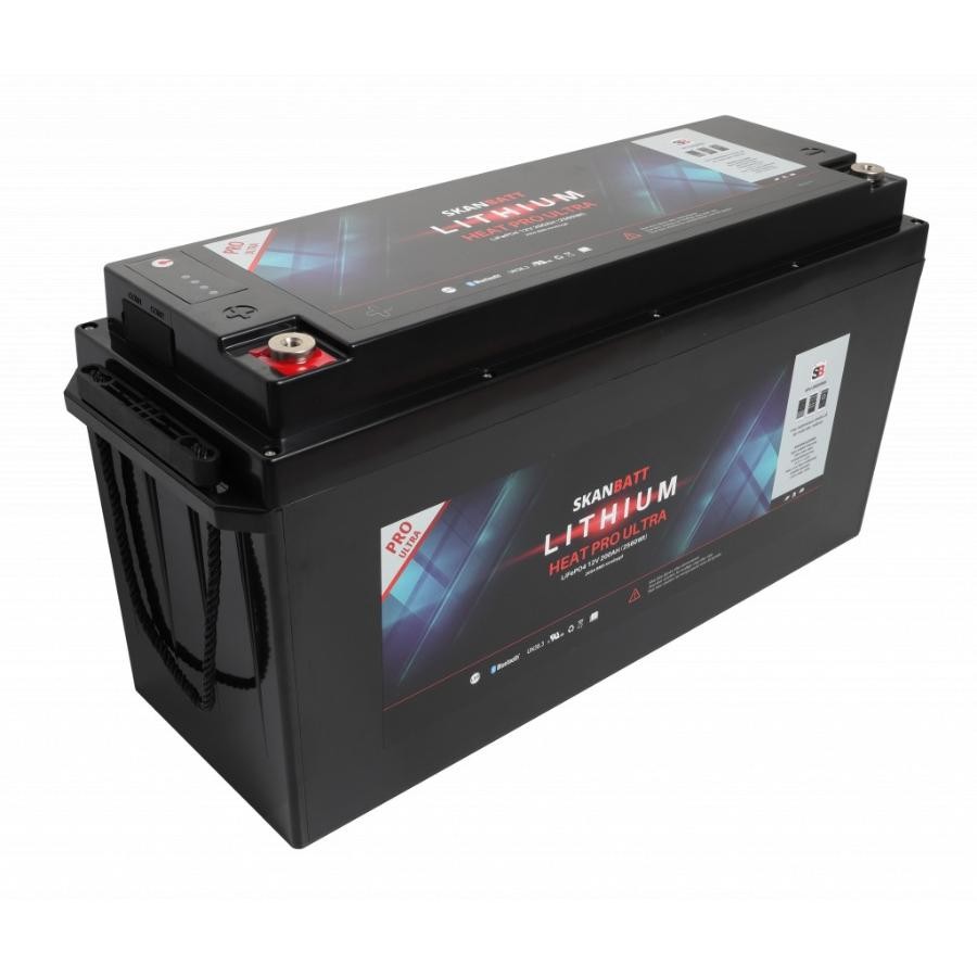 SKANBATT Lithium HEAT PRO Ultra 12V 200Ah