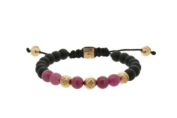 ARKTOUS BEADS ARMBÅND I 14K GULL MED SAFIRER FRA GRØNLAND VEIL KR: 50 000,- 