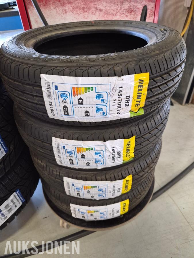 2018 4 Stk. Delinte 145/70r13 Sommerdekk DH2
