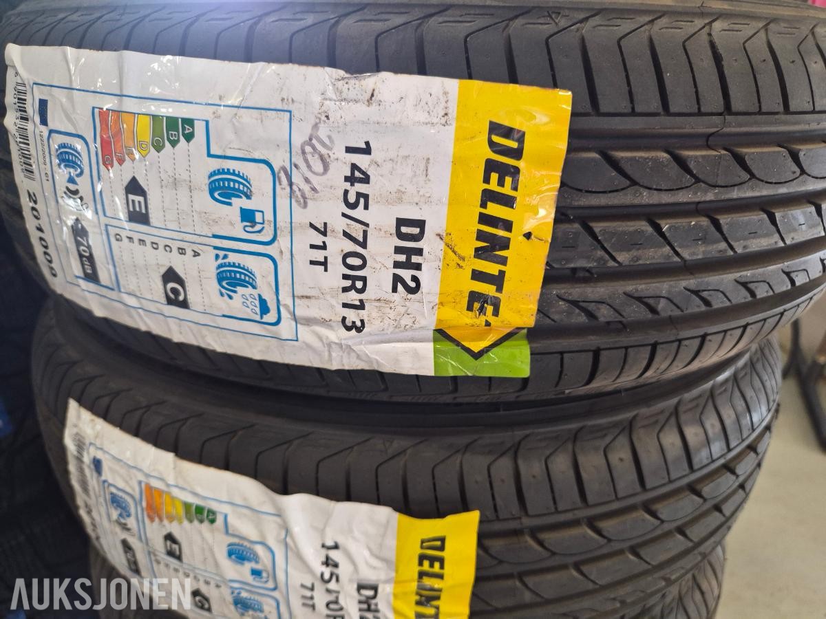 2018 4 Stk. Delinte 145/70r13 Sommerdekk DH2