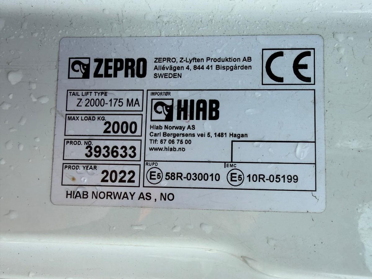 2022 MAN TGX 26.510 6x2 Euro 6 - bakløft