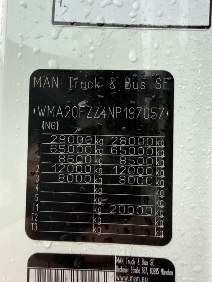 2022 MAN TGX 26.510 6x2 Euro 6 - bakløft