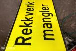 Lager med Vei og anlegg skilt