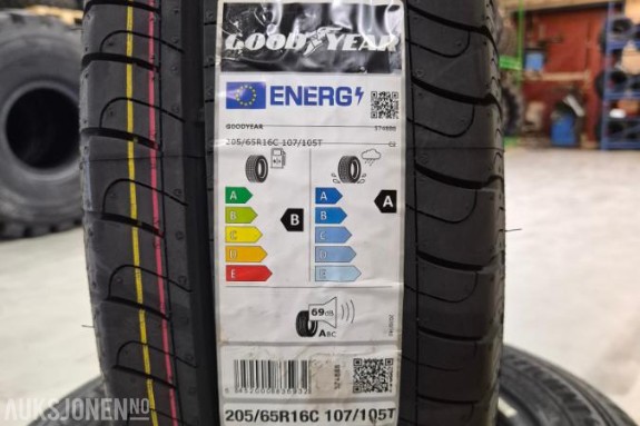 2021 48 STK! SOMMERDEKK - Continental 205/65r16C EfficientGrip Cargo 107/105T