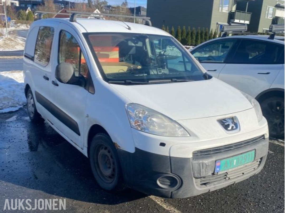 2010 Peugeot Partner 1.6 diesel 75hk eu ok til 02.2027