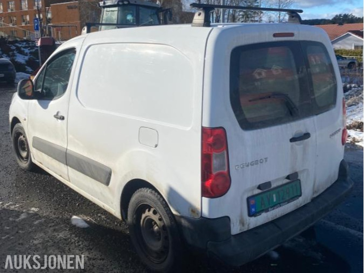 2010 Peugeot Partner 1.6 diesel 75hk eu ok til 02.2027