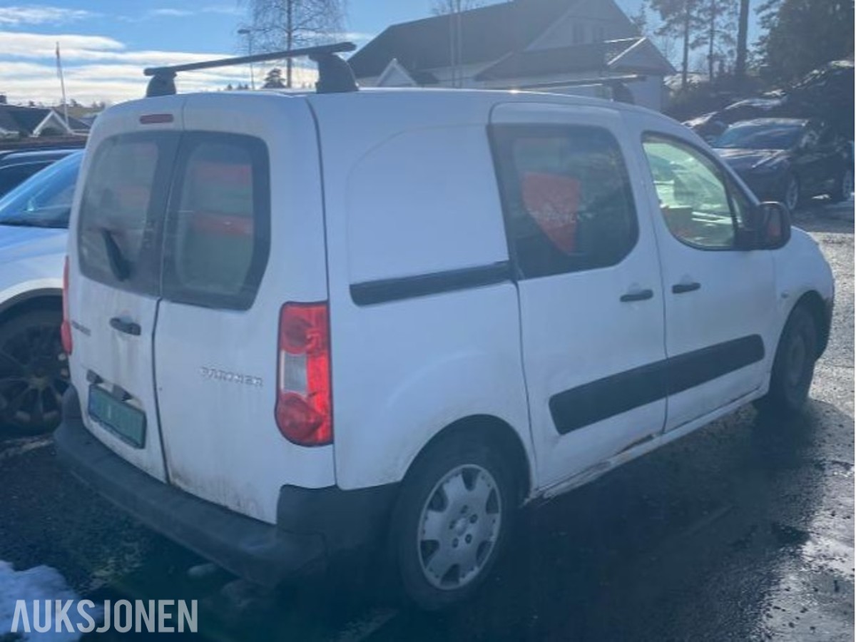 2010 Peugeot Partner 1.6 diesel 75hk eu ok til 02.2027
