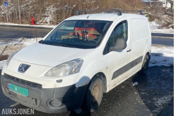 2010 Peugeot Partner 1.6 diesel 75hk eu ok til 02.2027