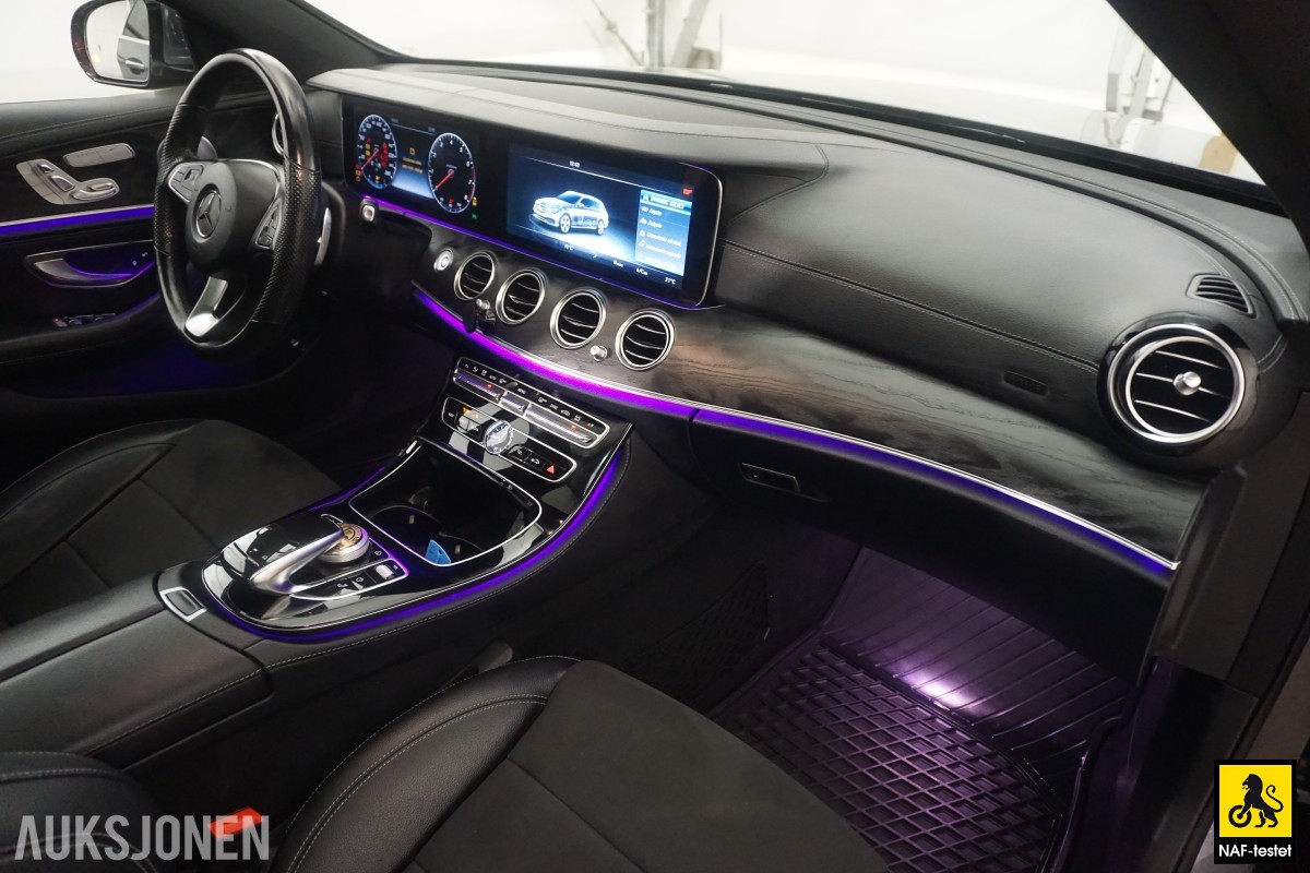 2017 Mercedes-Benz E200 AMG 184HK AUTOMAT HENGERFESTE BURMESTER 360-KAMERA PANORAMA HEAD-UP