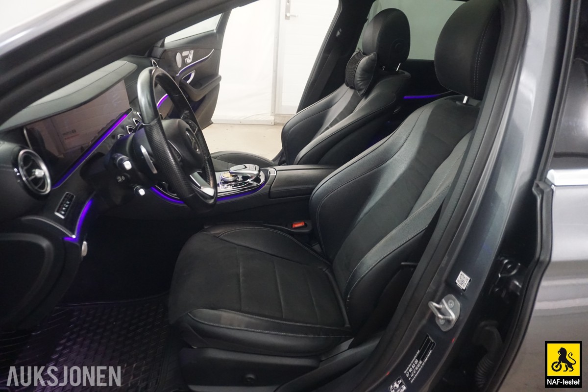 2017 Mercedes-Benz E200 AMG 184HK AUTOMAT HENGERFESTE BURMESTER 360-KAMERA PANORAMA HEAD-UP
