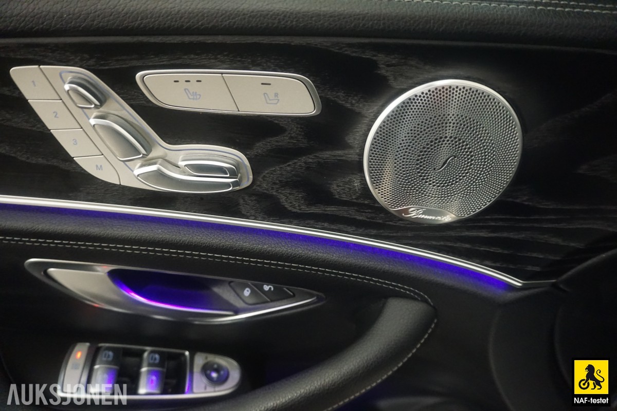 2017 Mercedes-Benz E200 AMG 184HK AUTOMAT HENGERFESTE BURMESTER 360-KAMERA PANORAMA HEAD-UP