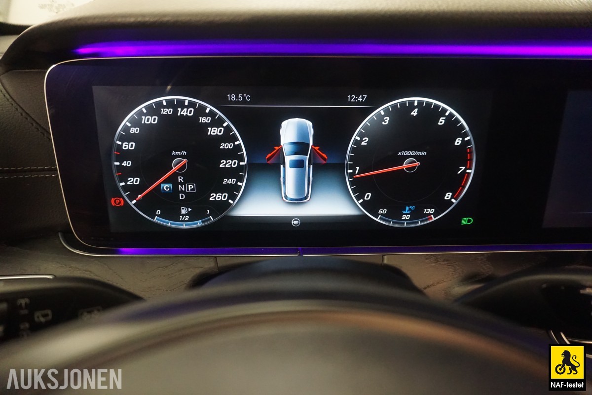 2017 Mercedes-Benz E200 AMG 184HK AUTOMAT HENGERFESTE BURMESTER 360-KAMERA PANORAMA HEAD-UP