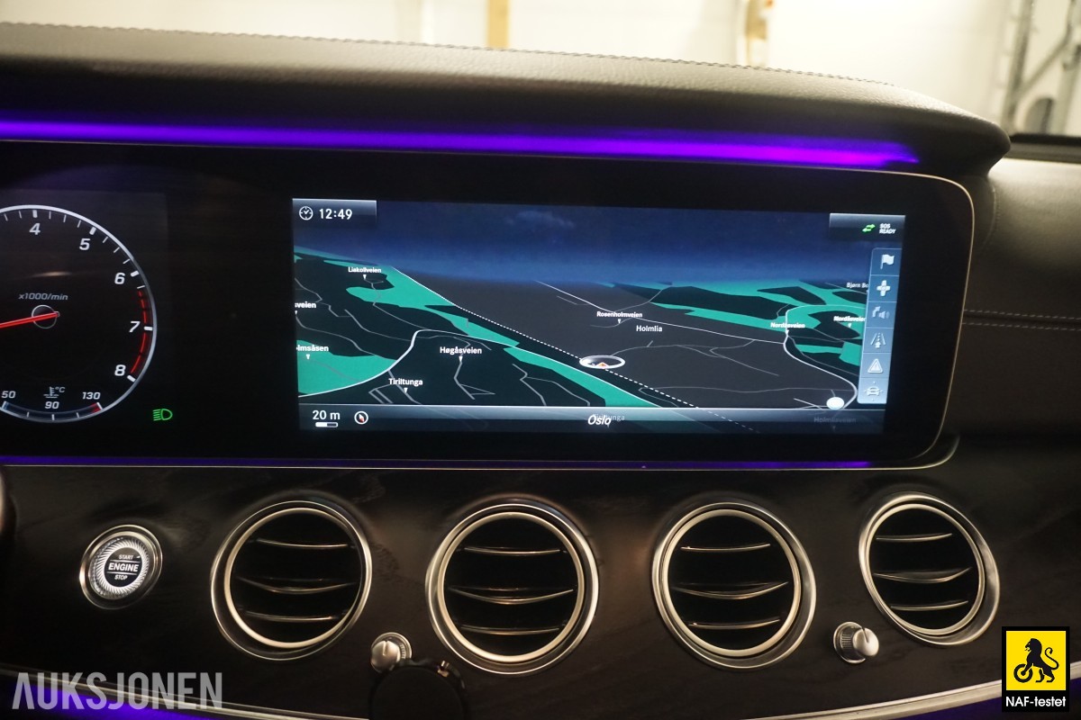 2017 Mercedes-Benz E200 AMG 184HK AUTOMAT HENGERFESTE BURMESTER 360-KAMERA PANORAMA HEAD-UP