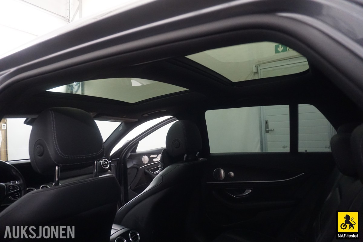 2017 Mercedes-Benz E200 AMG 184HK AUTOMAT HENGERFESTE BURMESTER 360-KAMERA PANORAMA HEAD-UP