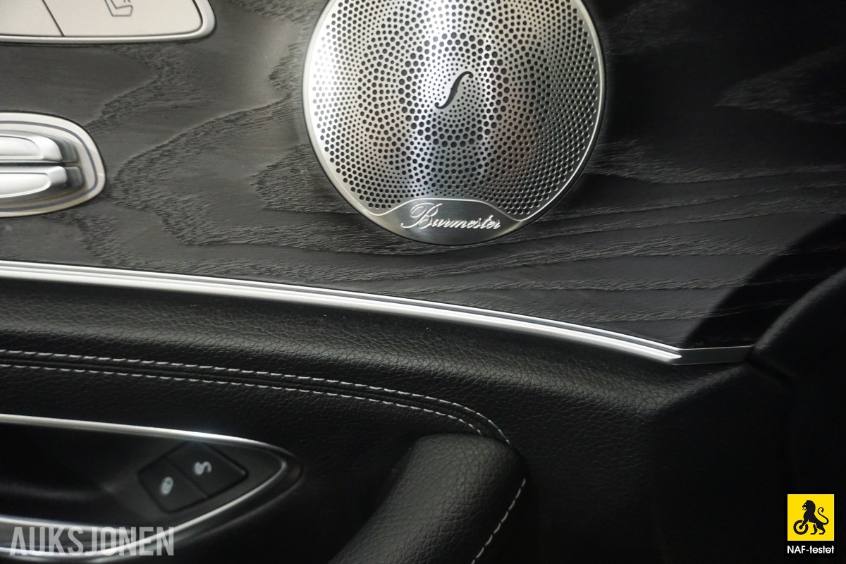 2017 Mercedes-Benz E200 AMG 184HK AUTOMAT HENGERFESTE BURMESTER 360-KAMERA PANORAMA HEAD-UP