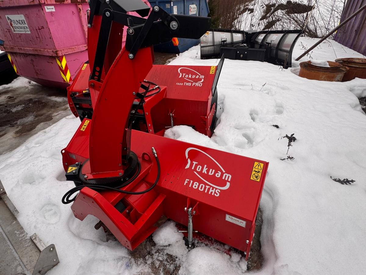 Tokvam F180THS Snøfres - Ubrukt