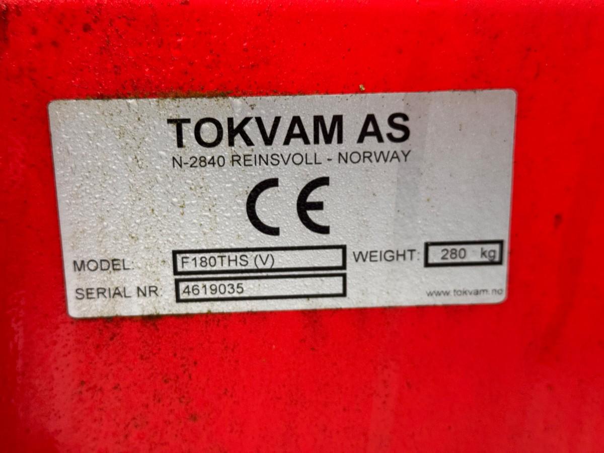 Tokvam F180THS Snøfres - Ubrukt