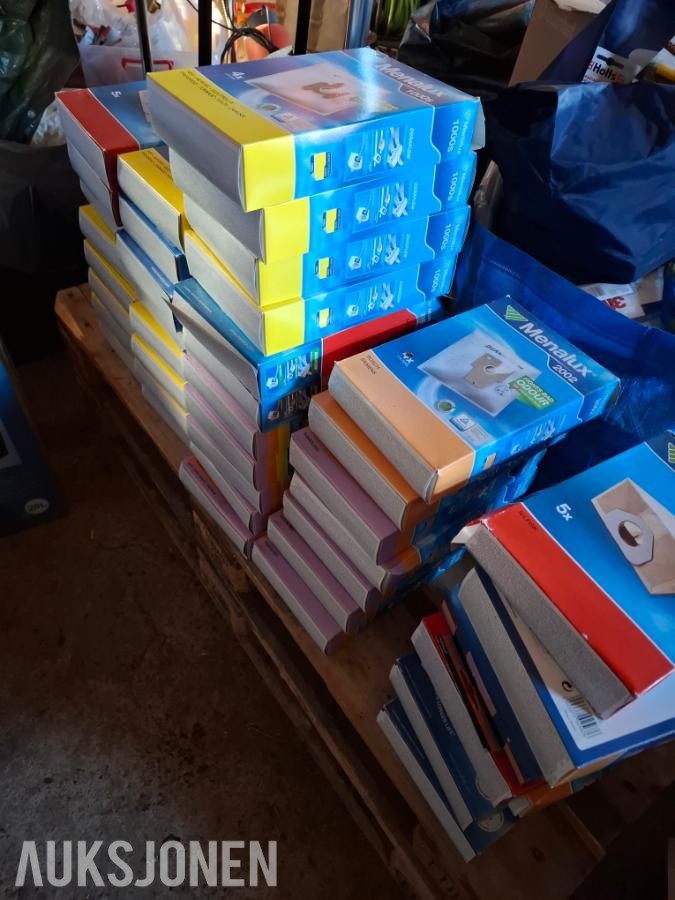 41 pakninger Menalux støvsugerposer - ingen minstepris