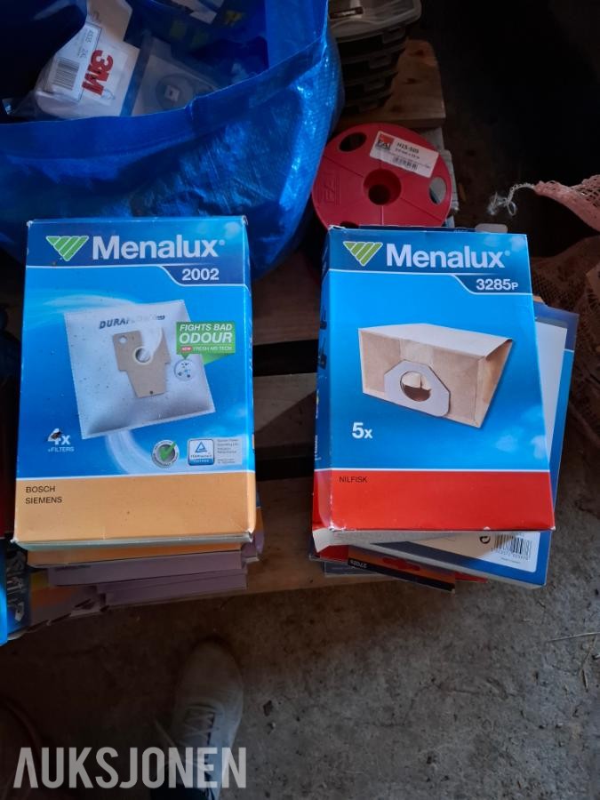 41 pakninger Menalux støvsugerposer - ingen minstepris