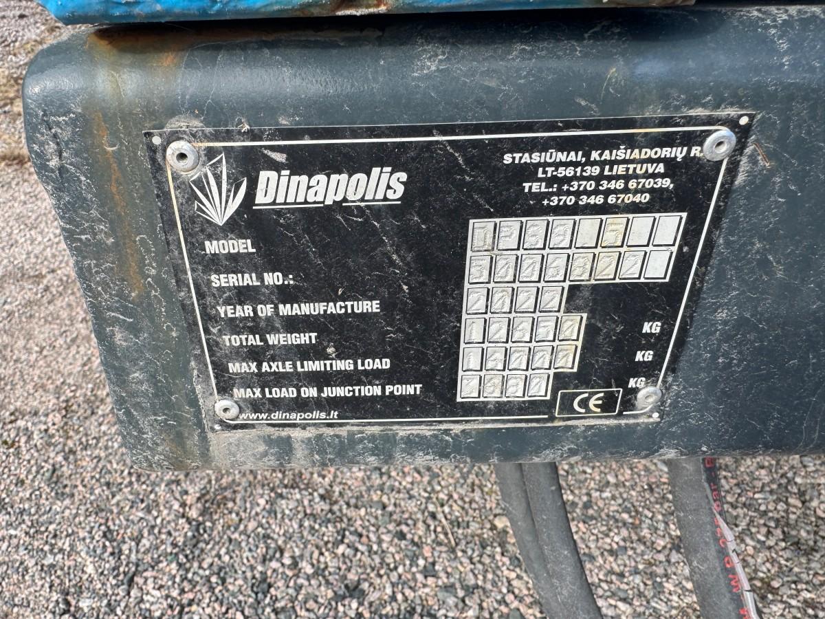 2025 DINAPOLIS DUMPER - REGISTRERT TRAKTORTILHENGER