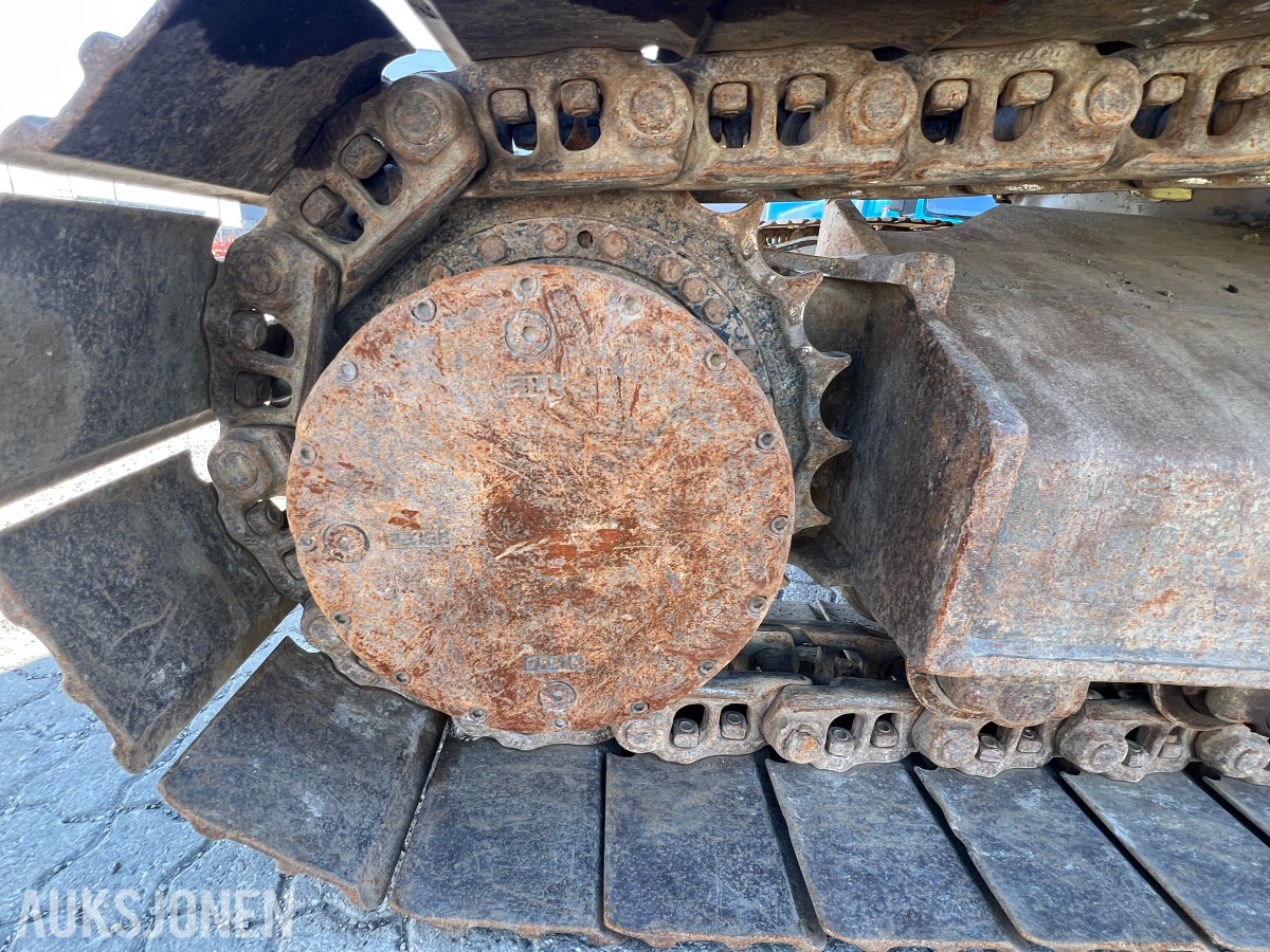 2019 Doosan DX 235 LCR-5 Rototilr, webasto, sentralsmøring