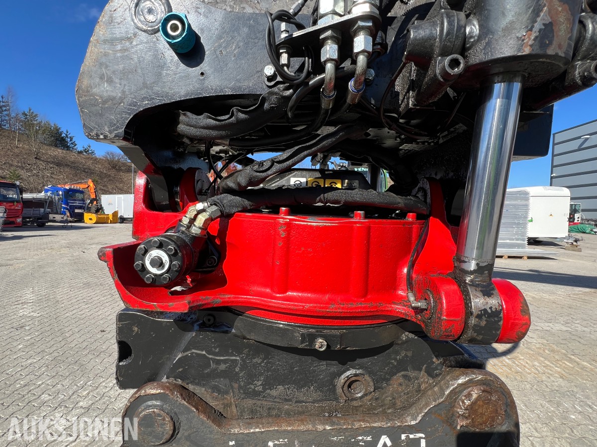 2019 Doosan DX 235 LCR-5 Rototilr, webasto, sentralsmøring