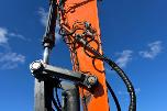 2019 Doosan DX 235 LCR-5 Rototilr, webasto, sentralsmøring