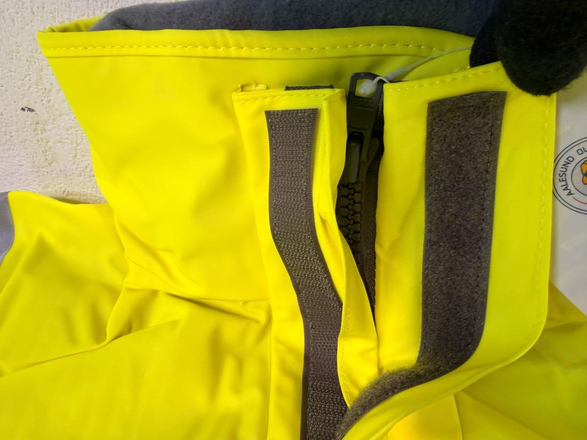 26 stk Aalesund Oljeklede Snehvit vattert regnjakke 2XL – Hi-Vis gul