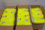 26 stk Aalesund Oljeklede Snehvit vattert regnjakke 2XL – Hi-Vis gul