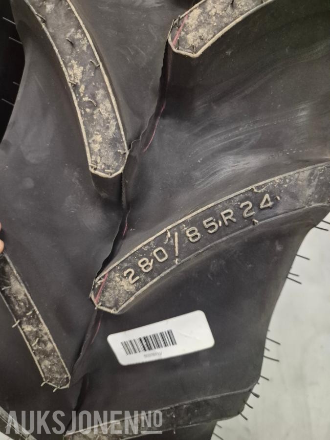 2Stk 280/85r24 TRAKTORDEKK FIRESTONE Performer 85 Extra