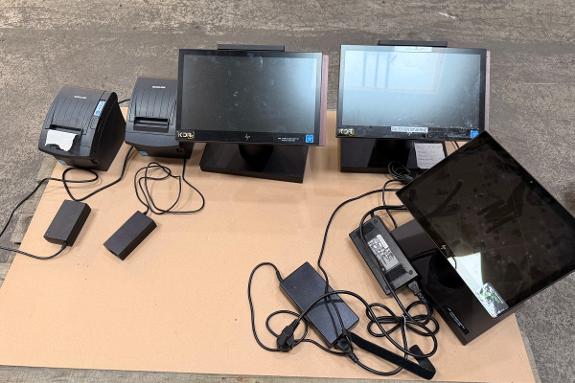 3 stk HP kassaterminaler med 2 stk Bixolon SRP-350plusIII