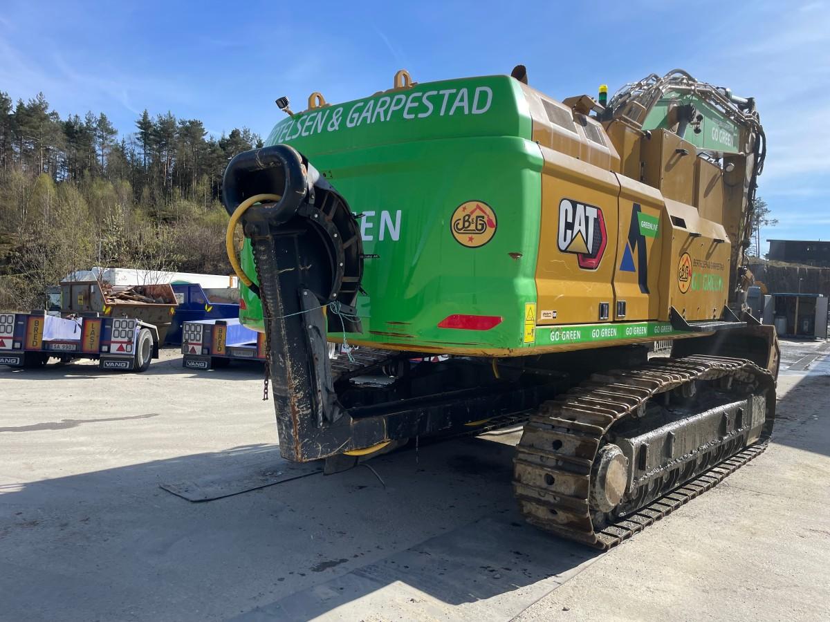 2021 CAT 352 Beltegraver, diesel-elektrisk, Hk feste, graveskuffe