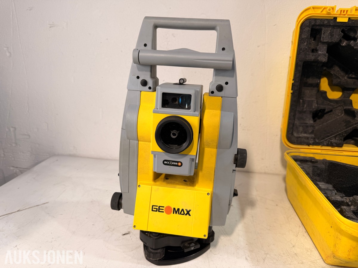 2023 GeoMax Zoom95 totalstasjon med ZRT82 og tilbehør