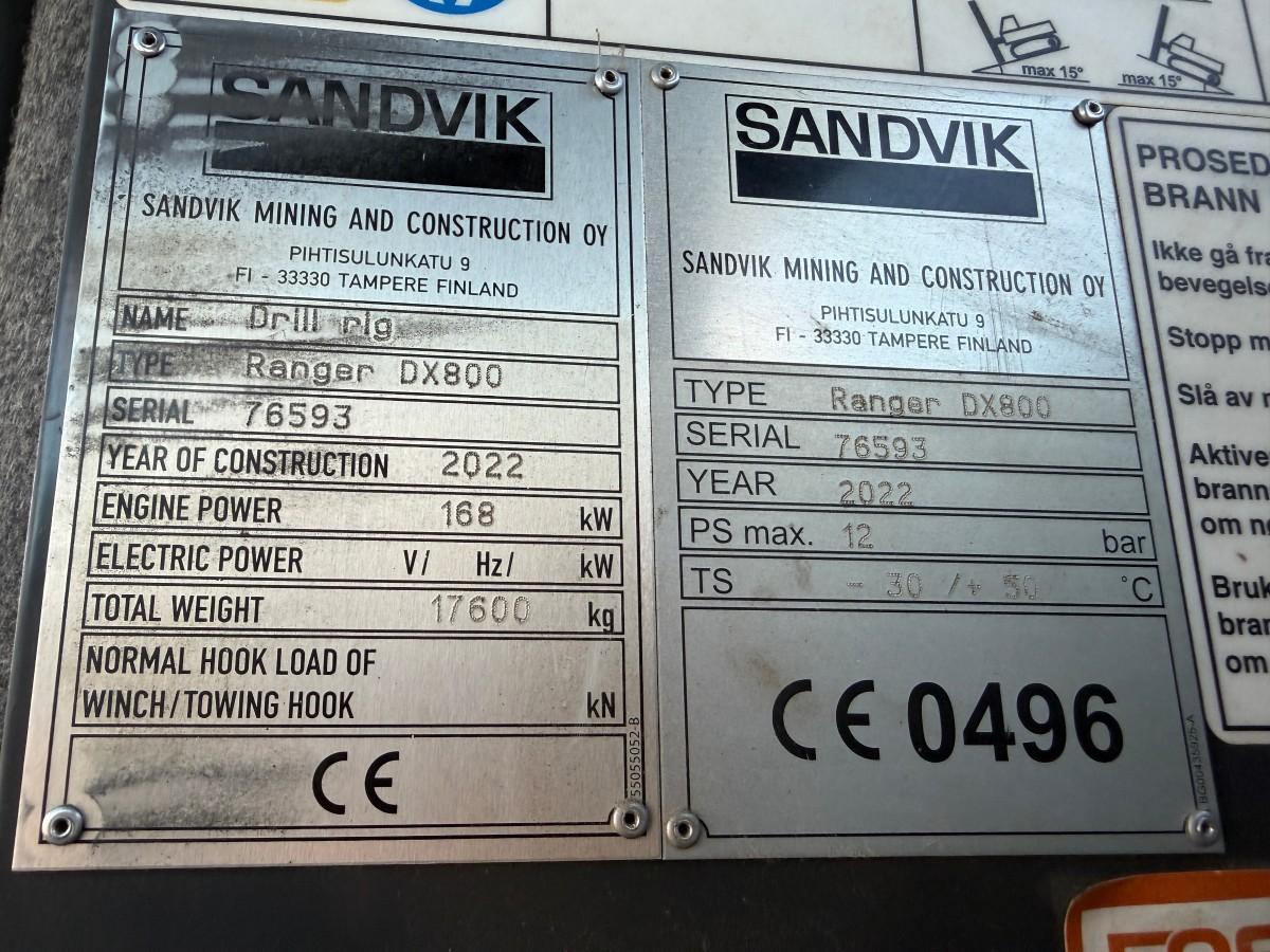 2022 Ranger DX 800 S5
